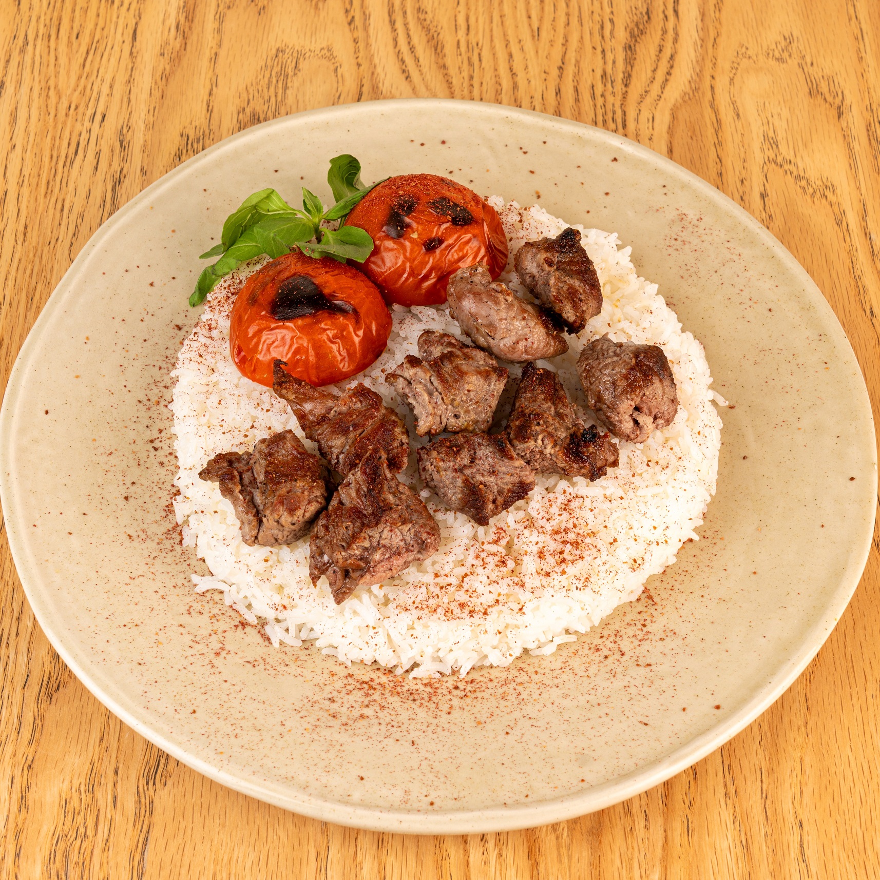 پلو کباب فیله گوساله